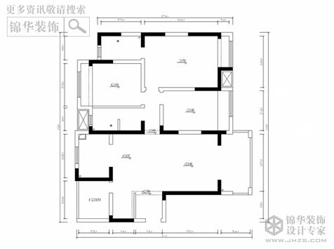 雍福龙庭134平米户型解析-装修设计方案-南京锦华装饰